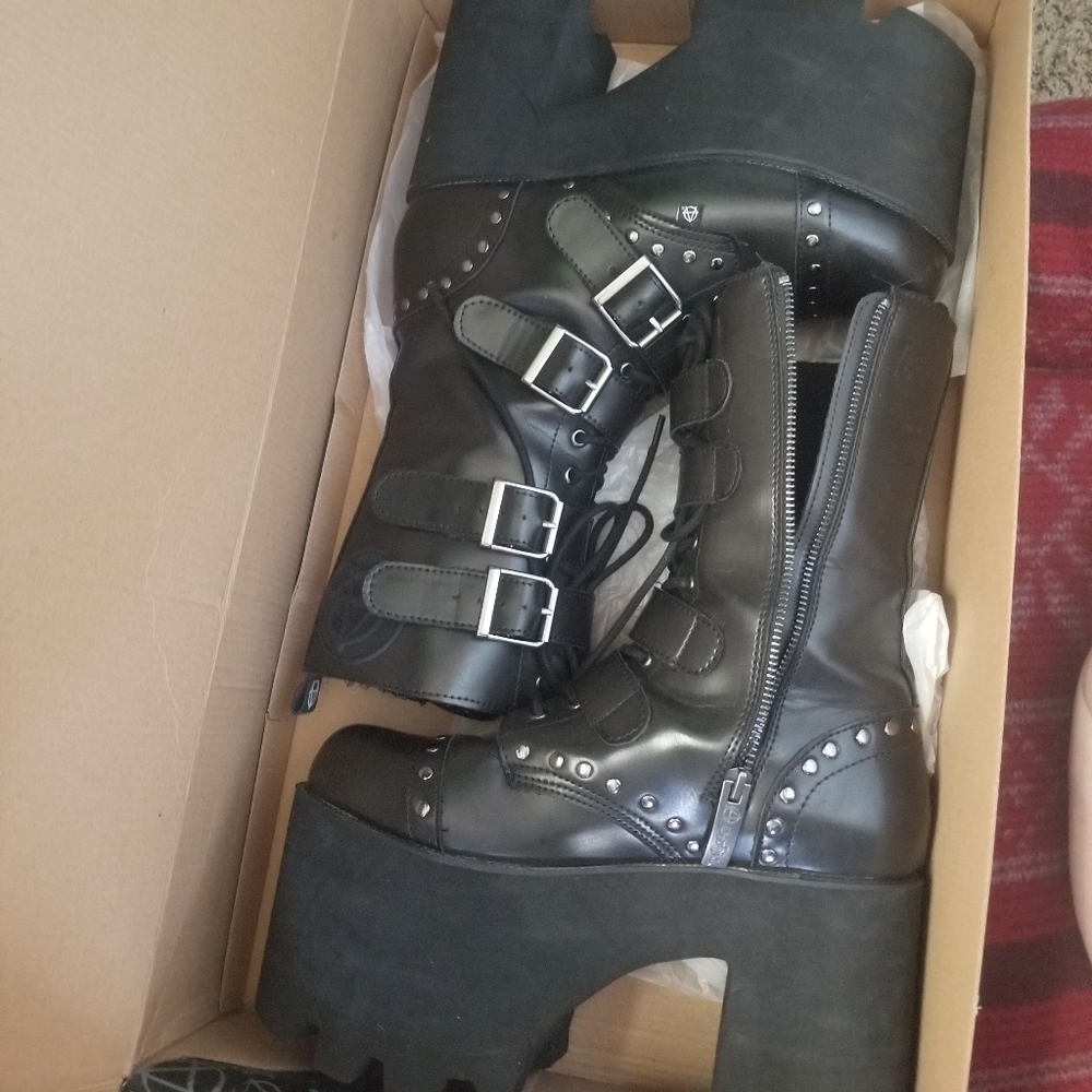 TUK SOLD OUT PLATFORM BOOTS